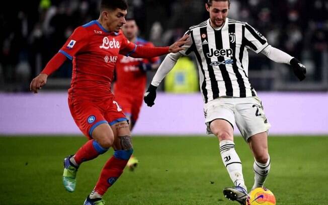 Juventus e Napoli empatam na primeira partida de 2022 pelo Campeonato Italiano