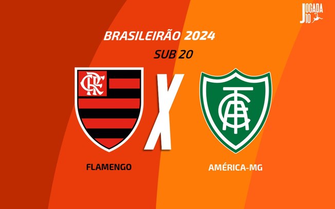 Flamengo encara o América-MG pelo Brasileirão Sub-20