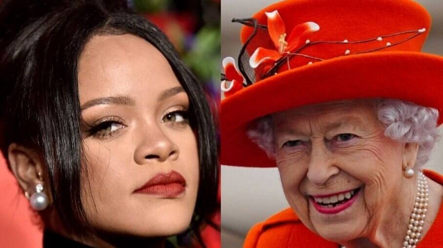 Rihanna e Rainha Elizabeth II