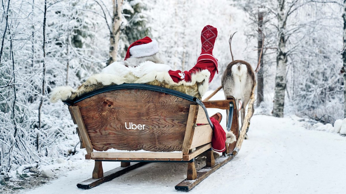 Uber Trenó: empresa celebra o Natal com nova modalidade de viagem