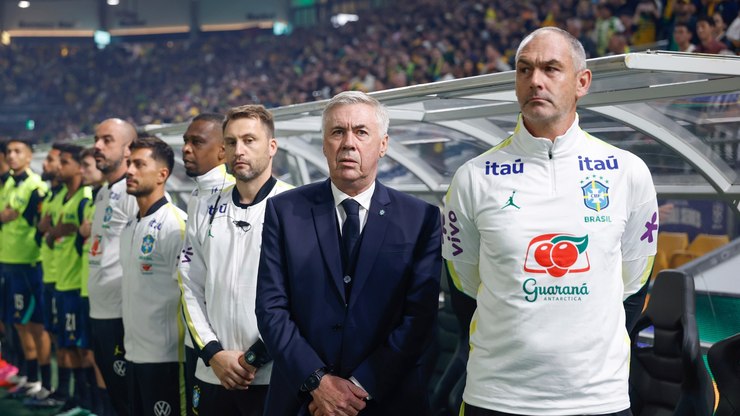 Brasil de Ancelotti leva 3 vezes mais gols que Seleção de Tite