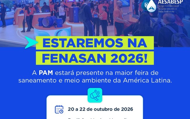 PAM Saint-Gobain amplia oferta de redes de esgoto na Fenasan
