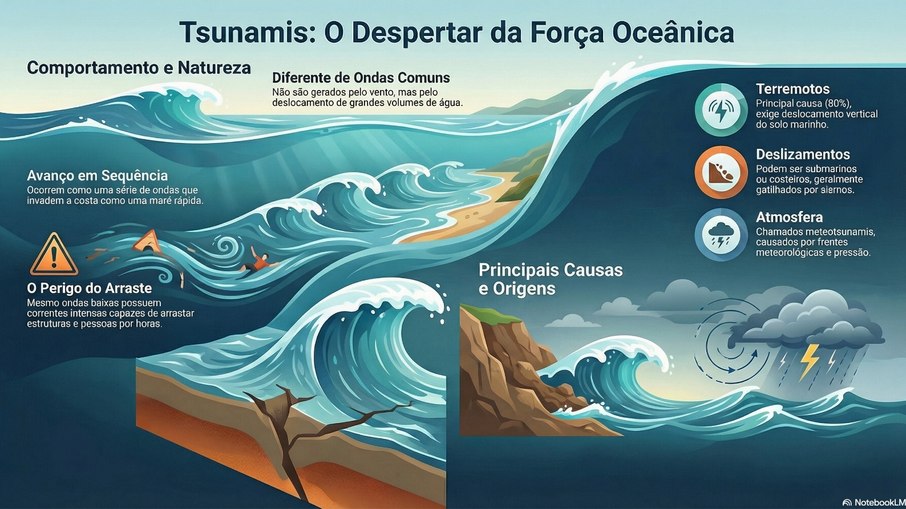 Infográfico: tsunami