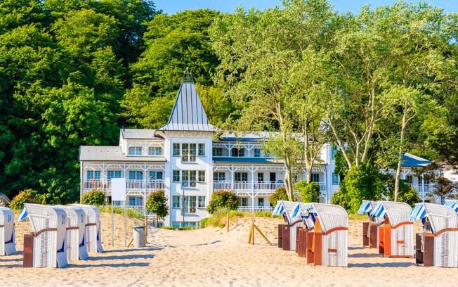 Quem curte um resort vai amar a praia de Binz, na Alemanha