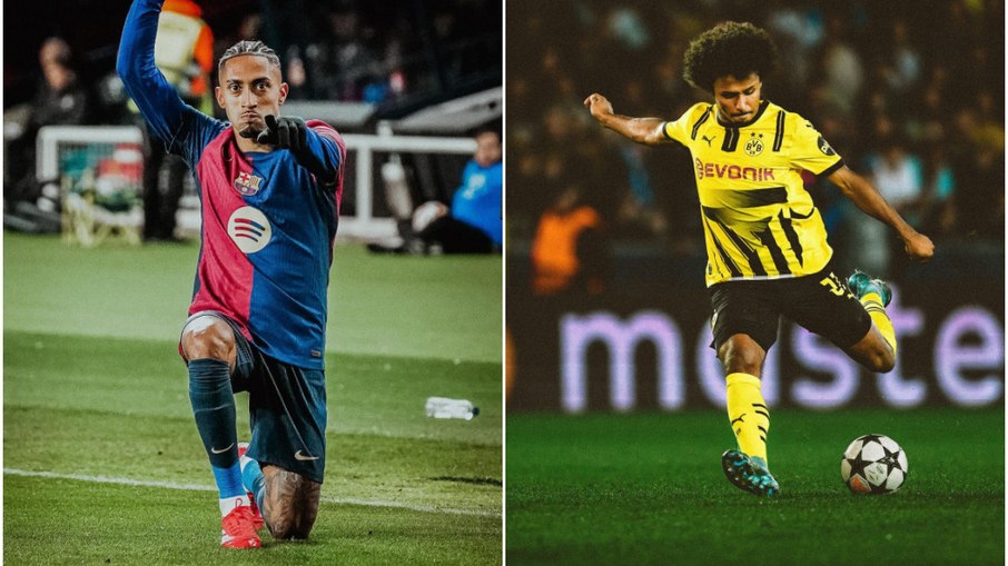 Barcelona e Borussia Dortmund se enfrentam pela Champions League Barcelona e Borussia Dortmund se enfrentam pela Champions League