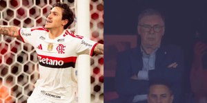 Flamengo: quem aproveitou a ida de Ancelotti ao jogo com Furacão?