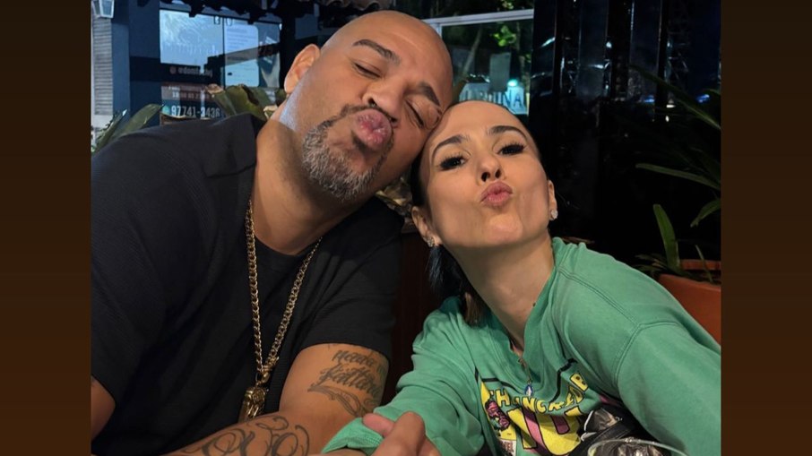 Adriano Imperador e Tata Werneck Adriano Imperador e Tata Werneck