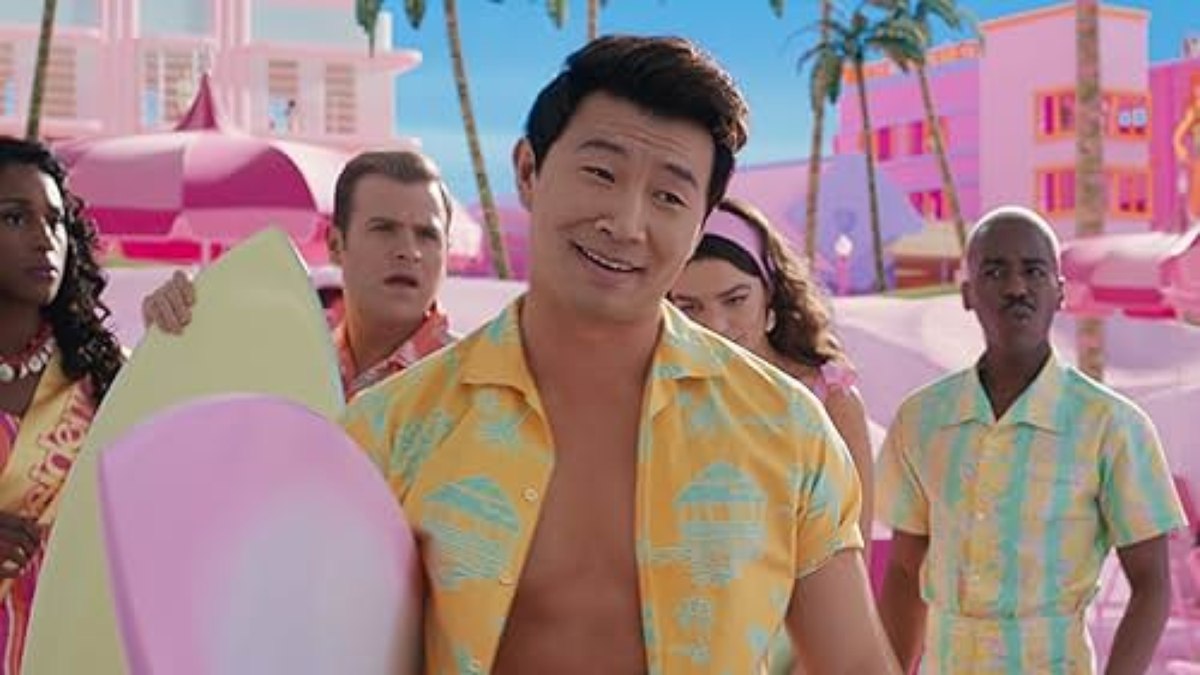 Simu Liu em Barbie Simu Liu em Barbie