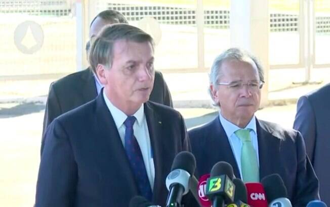 Ministro da Economia Paulo Guedes e presidente Jair Bolsonaro