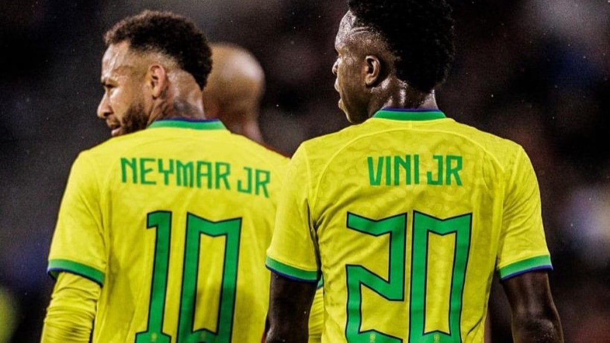 Vinicius Jr. será titular ao lado de Neymar na estreia do Brasil
