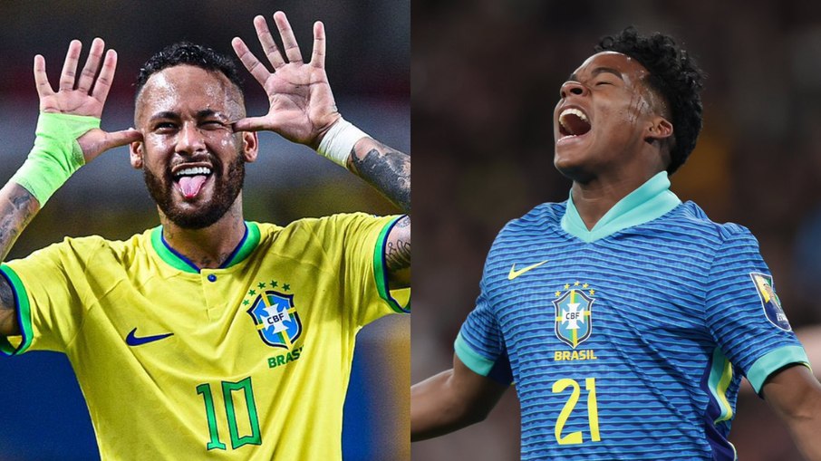 Neymar e Endrick: dupla de ataque ou briga por titularidade?