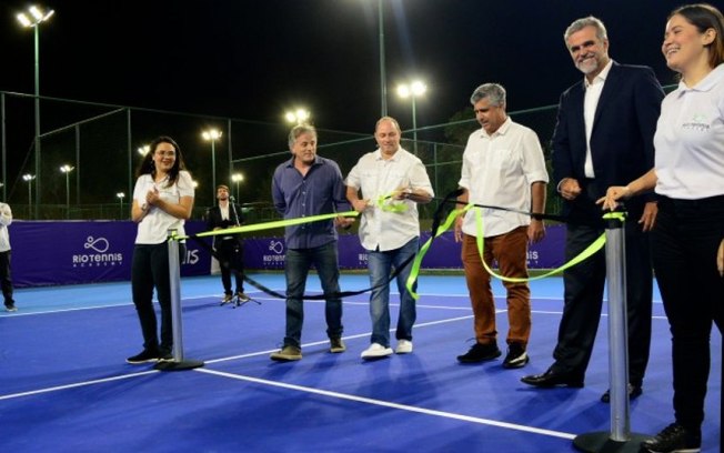 Rio Tennis Academy tem noite de inauguração com autoridades e anúncio de torneio challenger
