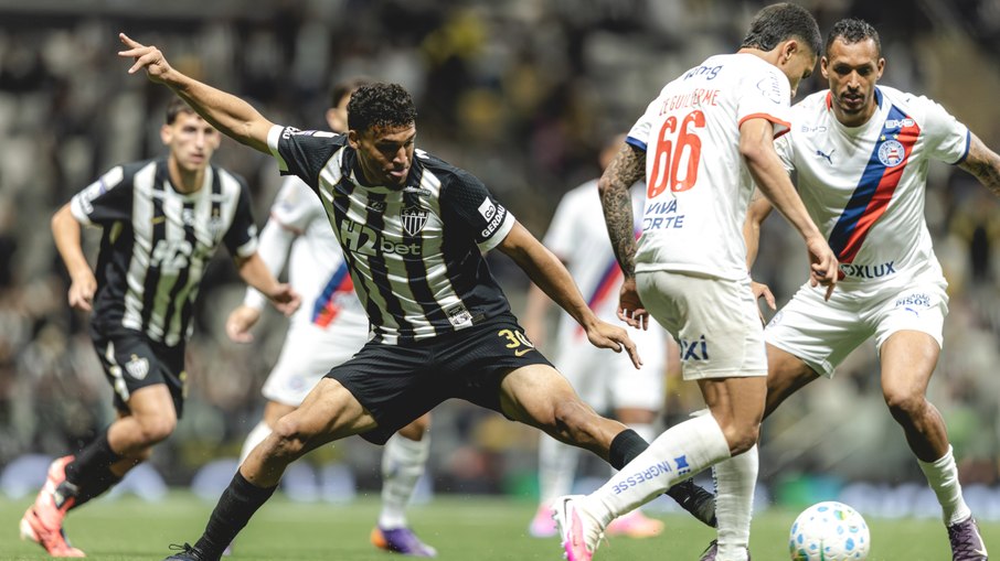 Atlético-MG e Bahia ficaram no 1 a 1 nesta terça-feira (21) Atlético-MG e Bahia ficaram no 1 a 1 nesta terça-feira (21)