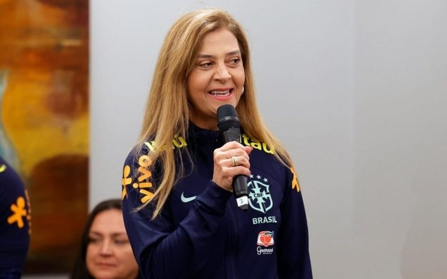 Leila chefiou delegação da Seleção neste mês de março