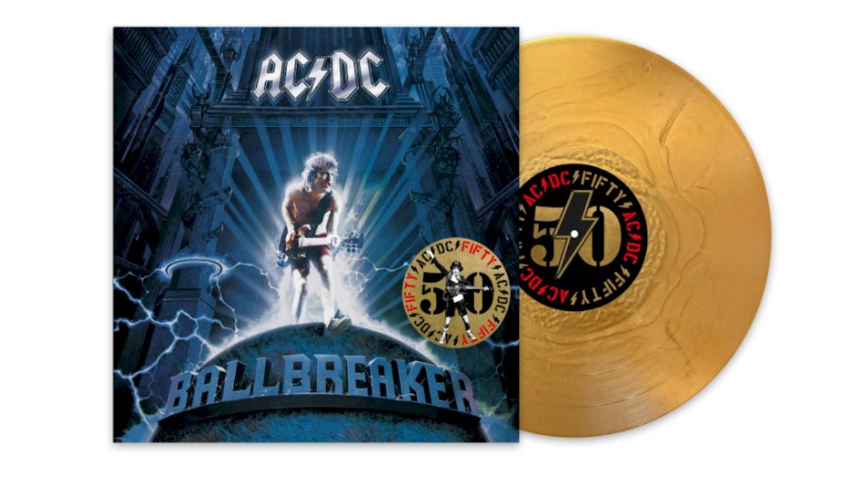 AC/DC lança a edição especial de 'Ballbreaker' em vinil dourado