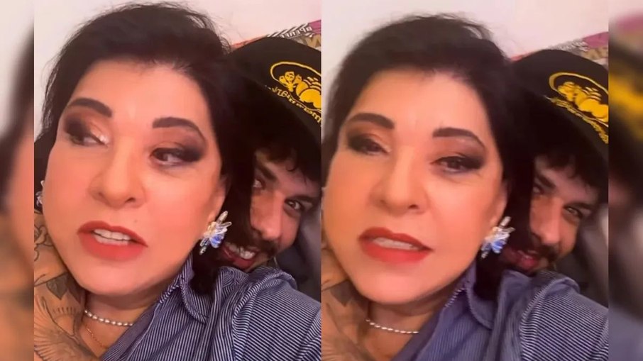 Roberta Miranda surgiu abraçada com Zé Felipe e questionou namoro com Ana Castela 