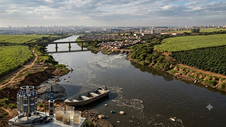 Novo estudo muda a forma de olhar para a poluição do Rio Tietê