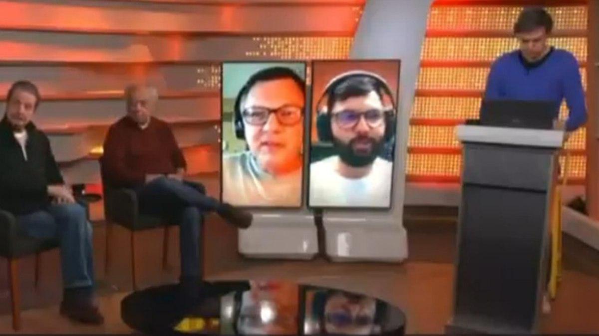 Treta! Mauro Cezar bate boca com comentarista ao vivo; assista