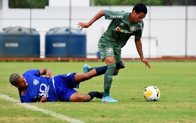 Com seis gols de Gabryel Martins, Fluminense sub-23 goleia o Canto do Rio por 11 a 0 em jogo-treino