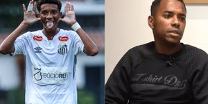 Em mensagem de aniversário, Robinho Jr. cita "caráter" do pai