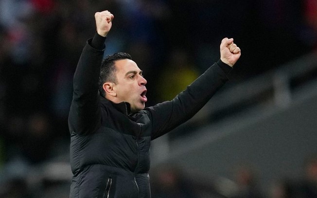 Xavi desabafa após classificação do Barcelona na Champions: ‘Recebemos críticas injustas’