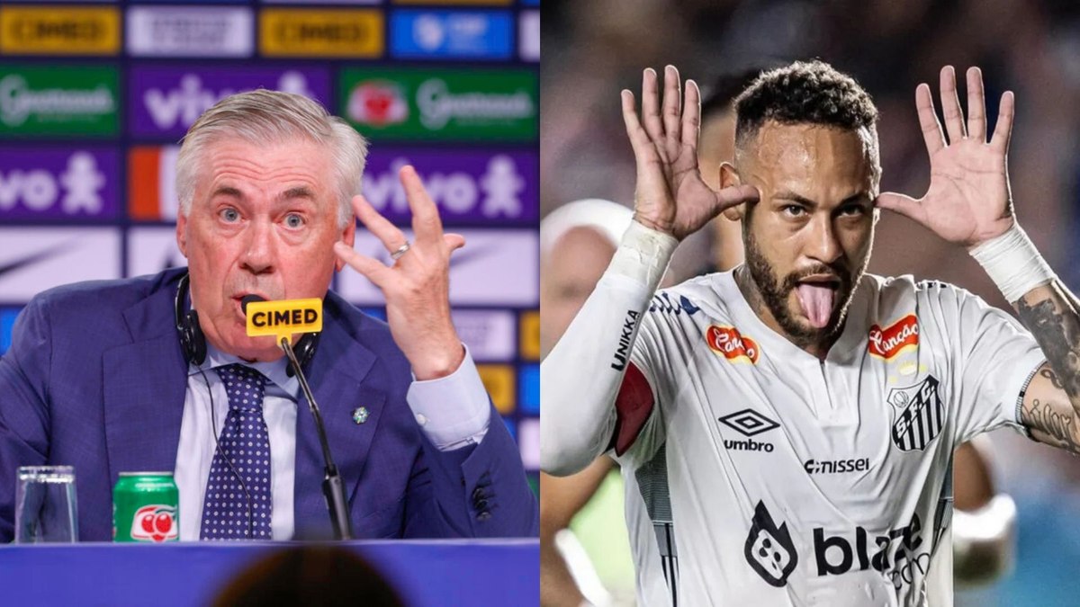 Ancelotti revela condição para Neymar retornar à Seleção