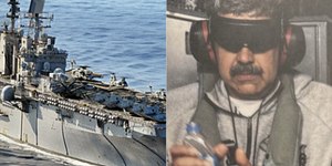 "Iwo Jima": conheça o navio que leva Maduro e esposa aos EUA