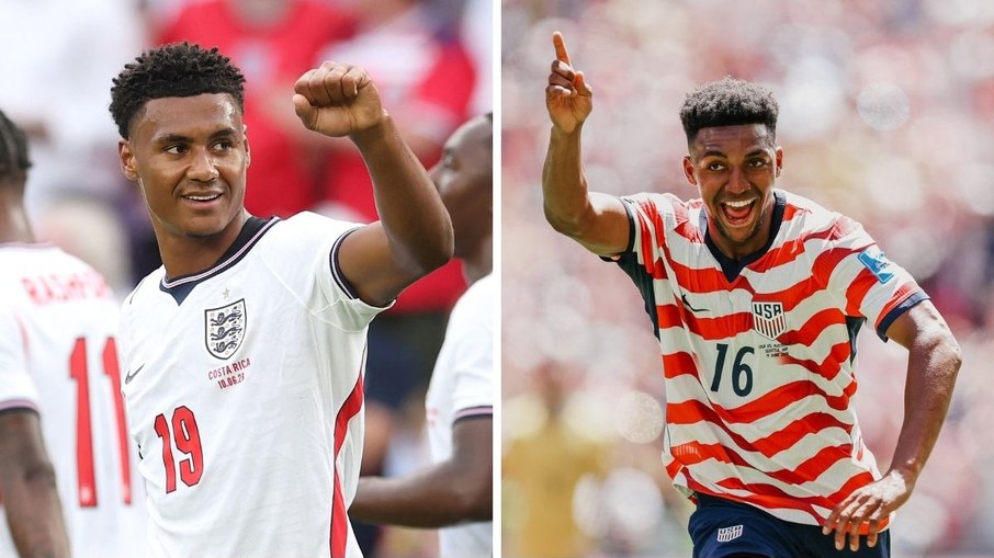 Inglaterra e Estados Unidos entram em campo hoje pela Copa do Mundo 2026
