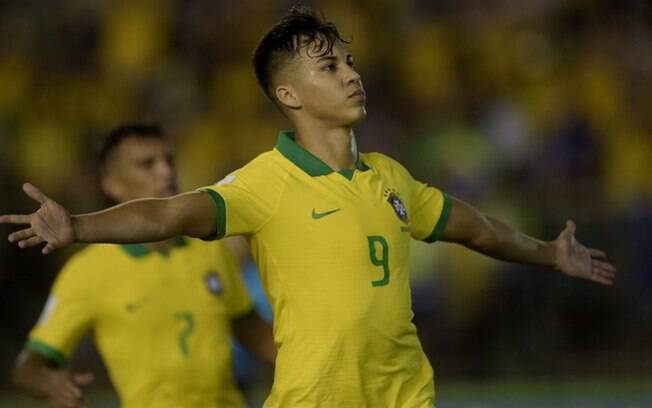 Kaio Jorge marcou o gol de empate do Brasil