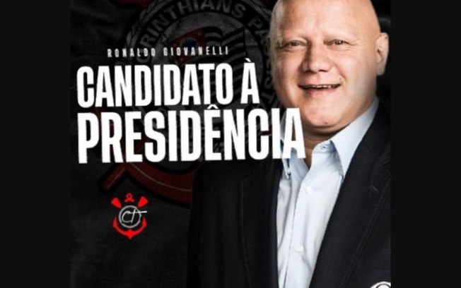 Ronaldo Giovaneli se lança como candidato à presidência do Corinthians