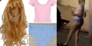 ‘Kit pastor’ com peruca e calcinha já é vendido por R$ 70