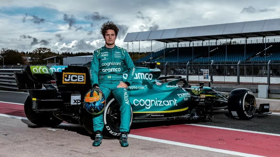 Felipe Drugovich segue na Aston Martin Felipe Drugovich segue na Aston Martin