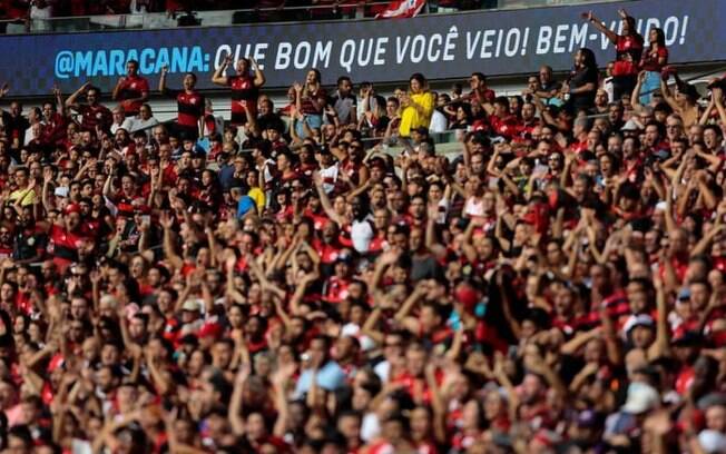 Casa cheia! Torcida do Flamengo esgota ingressos para partida, desta quarta, contra o Palmeiras