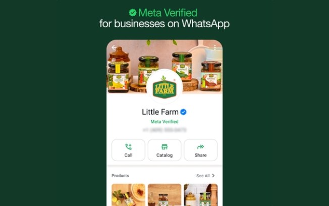 Qualquer empresa já pode ter perfil verificado no WhatsApp no Brasil