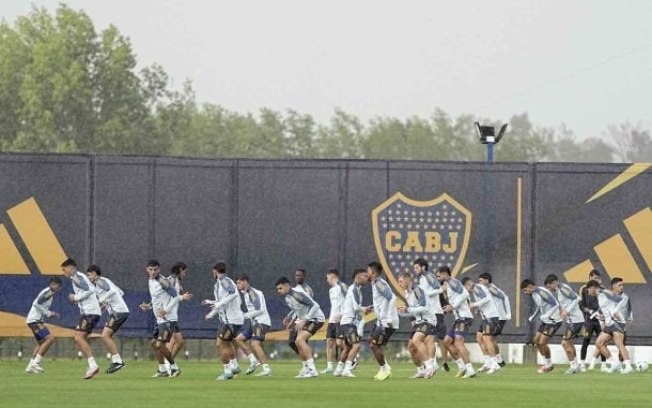 Boca Juniors treina para o duelo decisvo contra o Alianza Lima Boca Juniors treina para o duelo decisvo contra o Alianza Lima