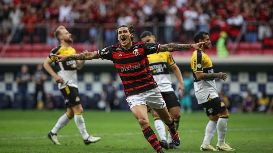 Flamengo vence Criciúma no Mané Garrincha