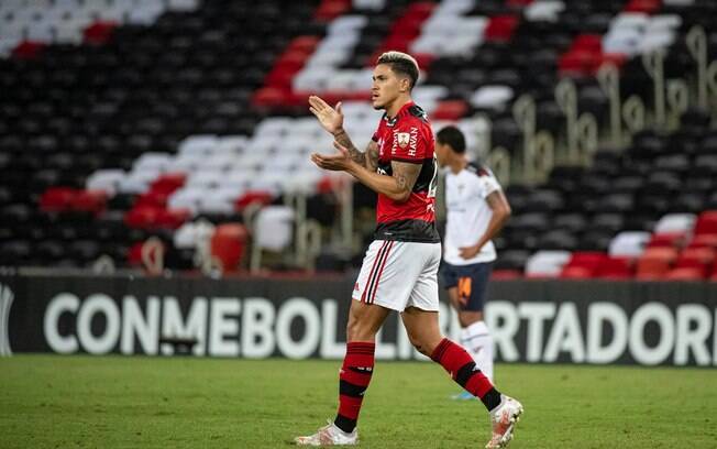 Flamengo x LDU. Foto: Alexandre Vidal / Flamengo