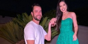 Ex-BBBs Laís Caldas e Gustavo Marsengo revelam a data do casamento
