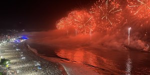 Veja como foi a chegada de 2026 nas  principais cidades do Brasil