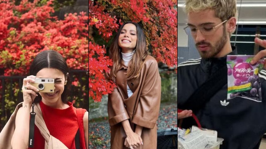 Manu Gavassi, Anitta e João Guilherme são alguns dos nomes que aproveitaram a cidade japonesa nos últimos tempos