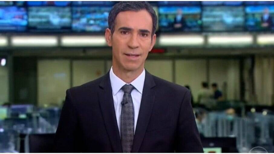 César Tralli no Jornal Hoje