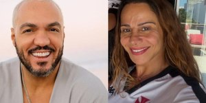 Viviane Araújo se irrita com opiniões após cena de beijo com Belo