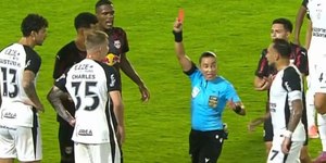 Neto se revolta com Edina por atuação em Bragantino x Corinthians