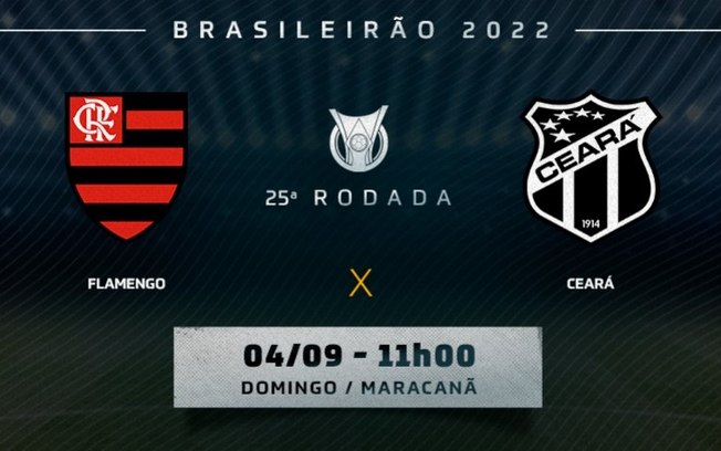Flamengo x Ceará: prováveis times, desfalques e onde assistir ao duelo pelo Brasileirão