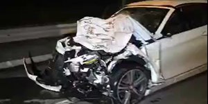 Vice-prefeito de Lages (SC) foge de prisão e bate BMW em caminhão