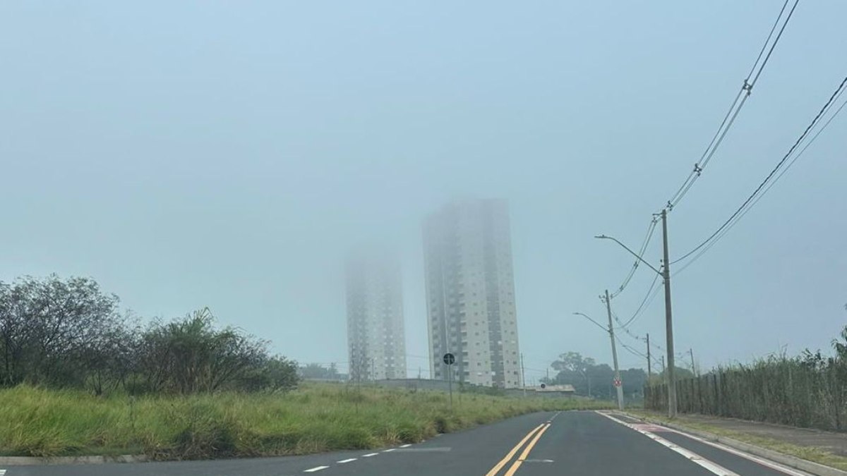 Queda de temperaturas em Campinas Queda de temperaturas em Campinas