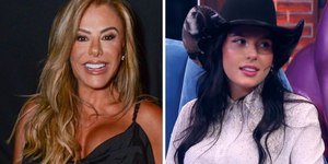 Poliana Rocha se emociona com vídeo enviado por Ana Castela