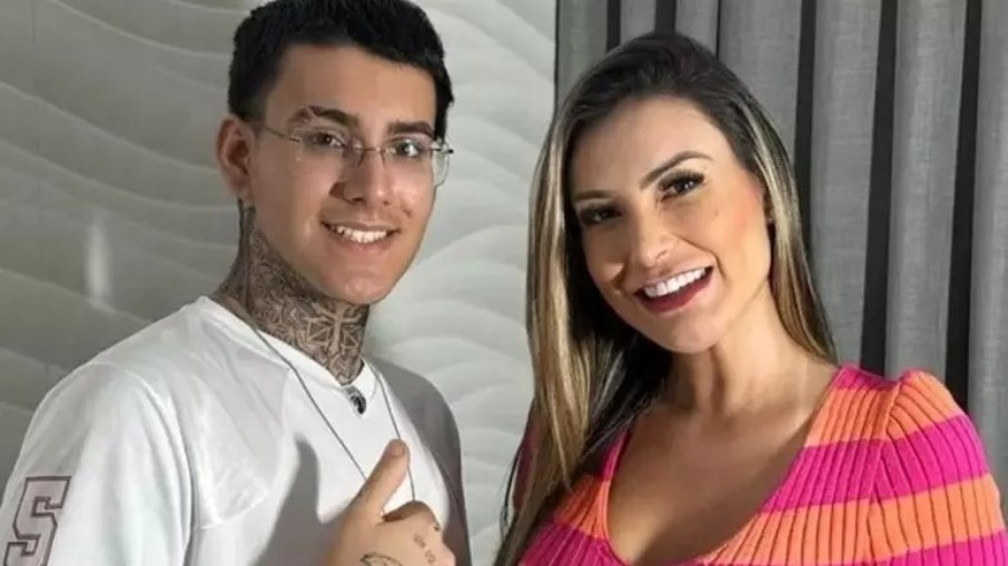 Arthur e Andressa Urach