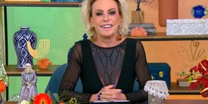 Ana Maria Braga dá bronca em equipe ao vivo: 'Mostra lá'