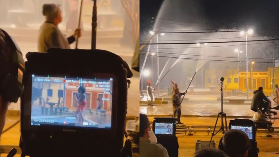 Thardelly Lima mostrou bastidores de 'Mar do Sertão'